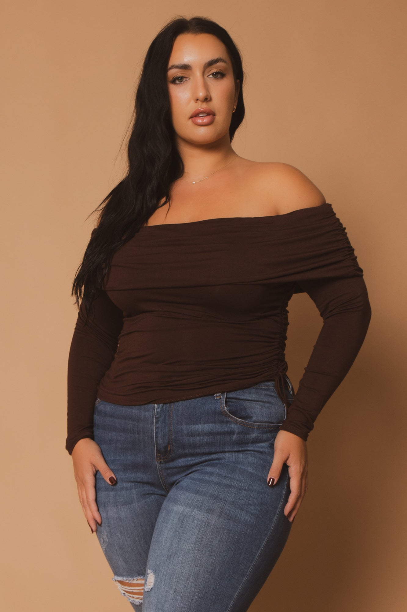 curvy-sense-tops-plus-size-valentina-ruched-top-brown-1193684763.jpg